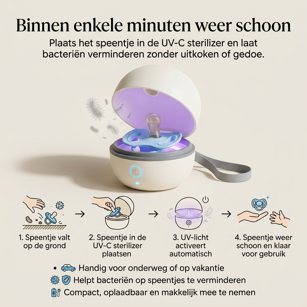BabyClean™ Schoon in 3 minuten. Geen gedoe.