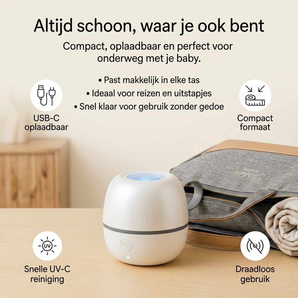 BabyClean™ Schoon in 3 minuten. Geen gedoe.