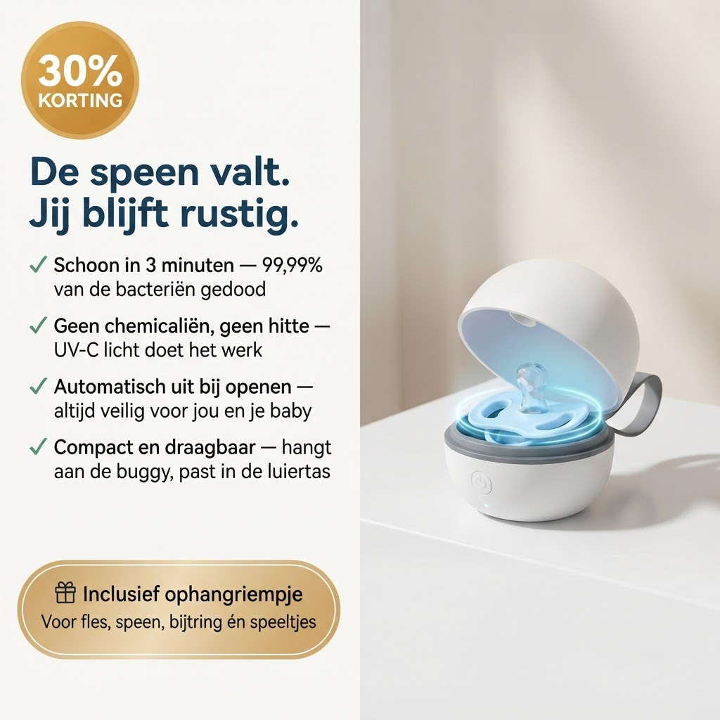 BabyClean™ Schoon in 3 minuten. Geen gedoe.
