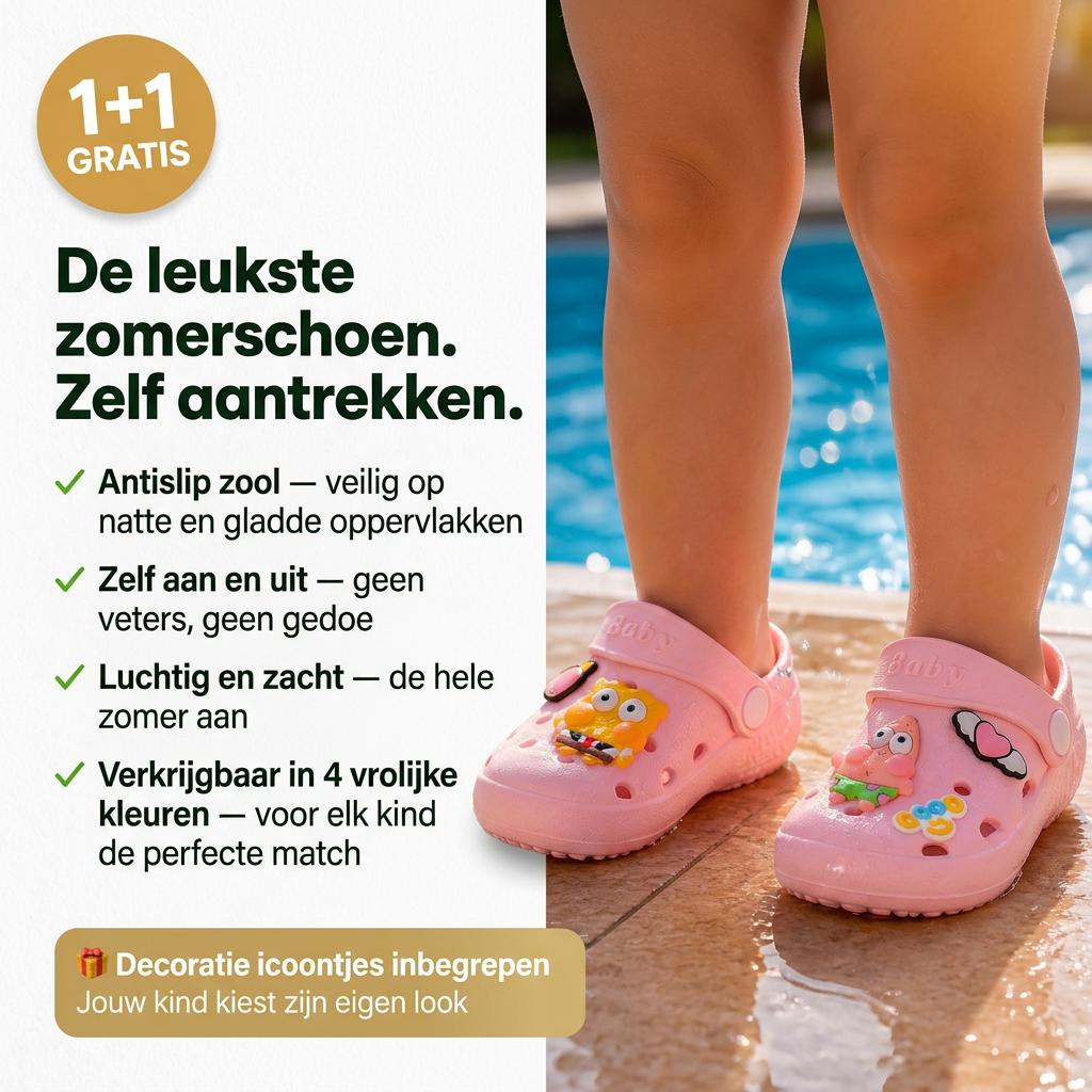 KidsClogs™ Antislip Zomersandalen