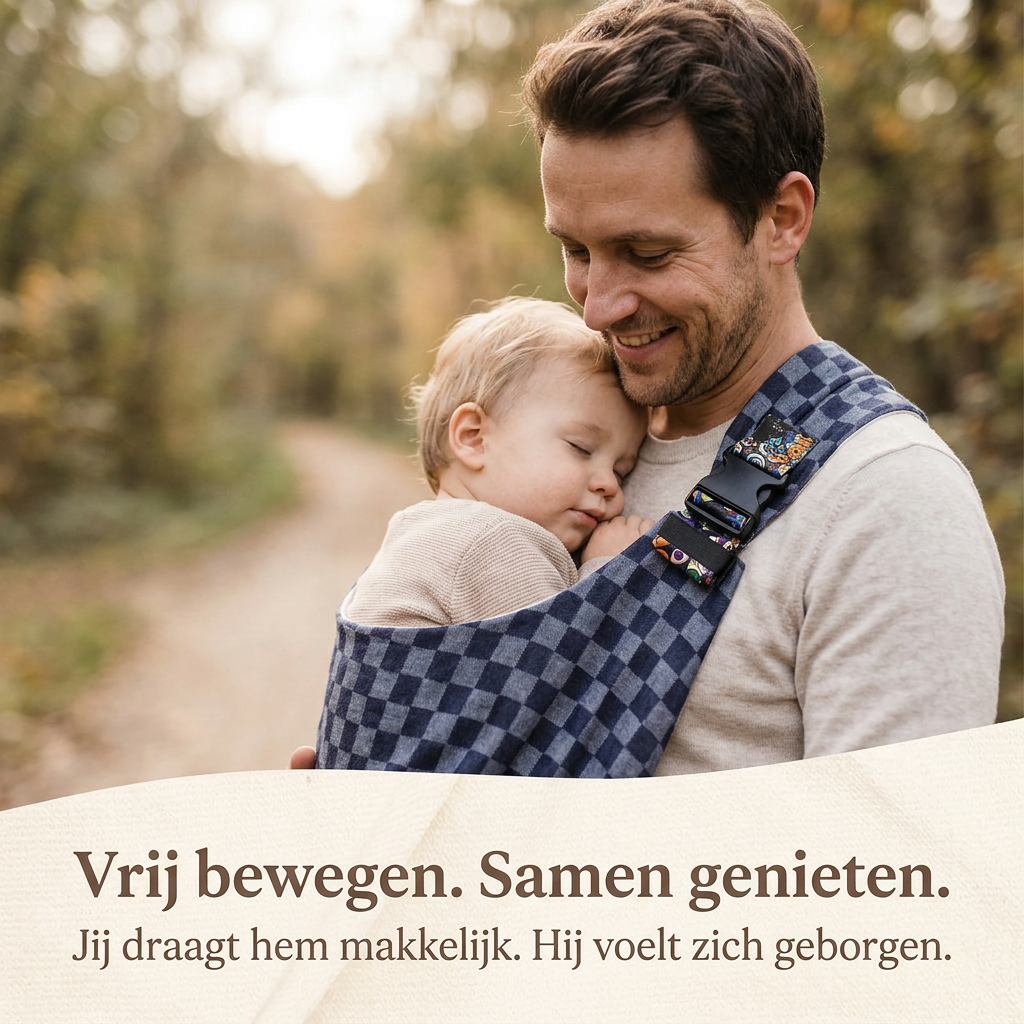 BabyCarry™ Verstelbare draagzak - Handen vrij. Baby dichtbij. |  Geschikt van 4,5 kg tot 20 kg