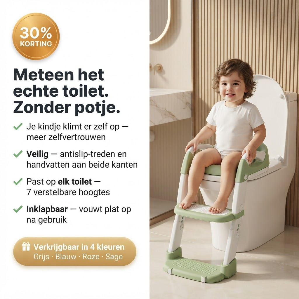 PottyStep™ Toilettrainer voor Peuters