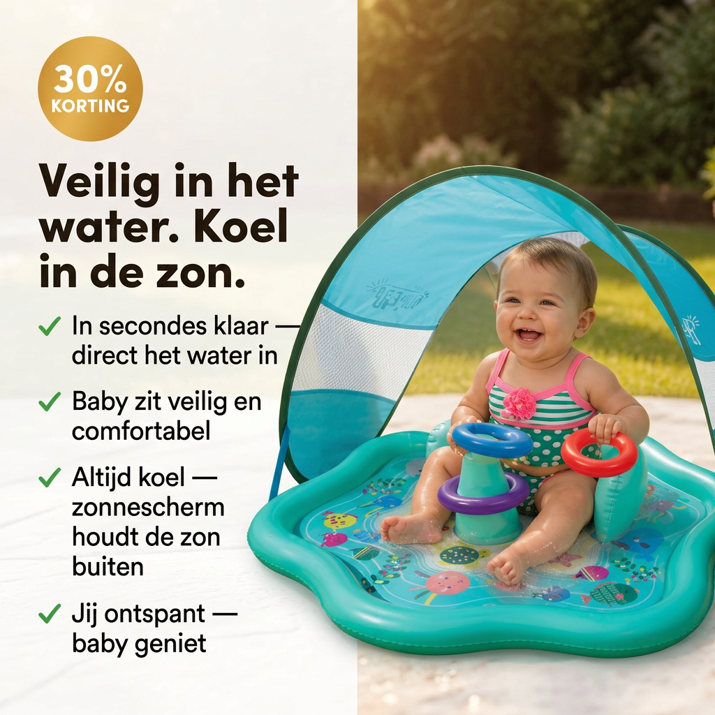 BabySplash™ | Verkoeling. Plezier. Veilig onder de zon.