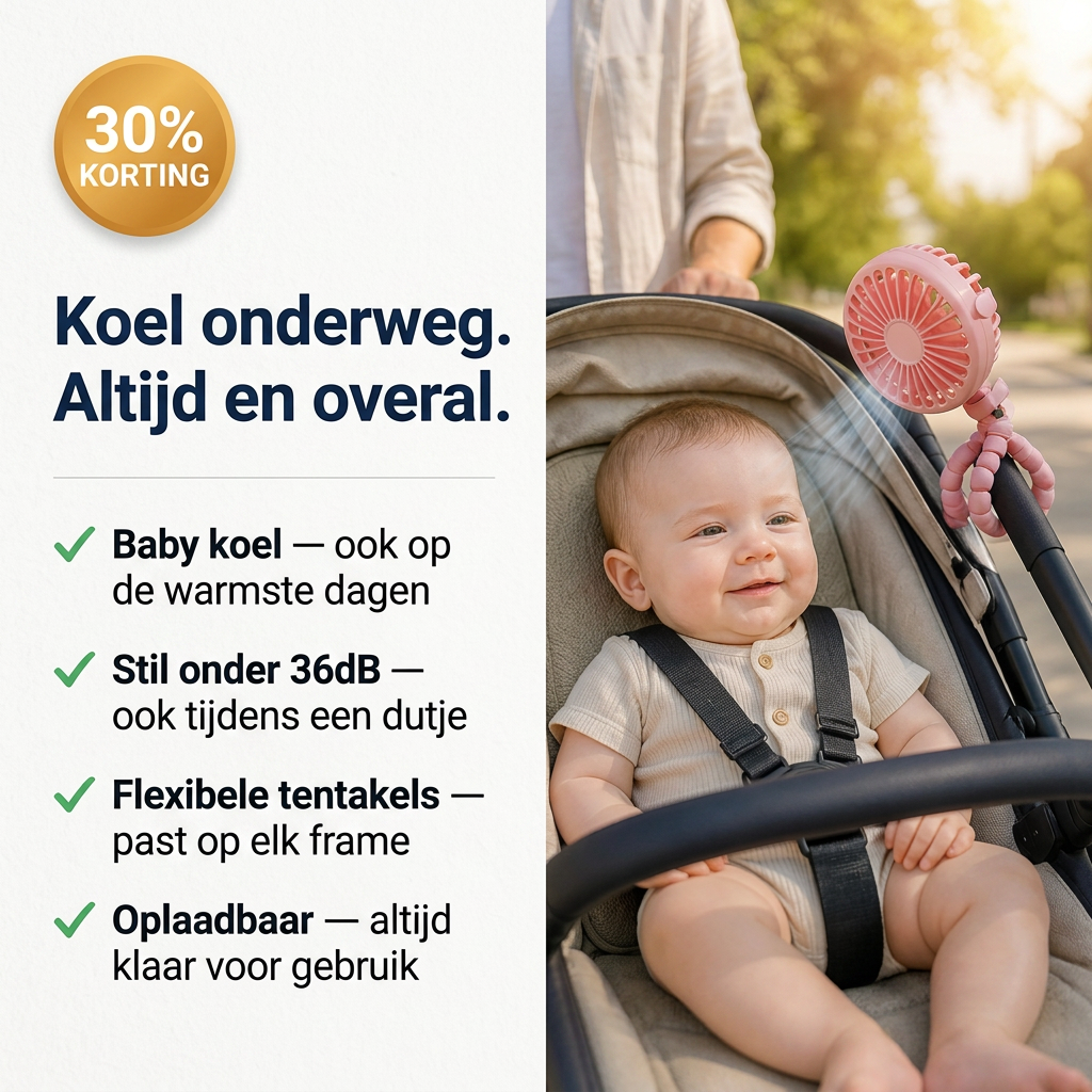 BreezyBuddy™ Koel onderweg. Altijd en overal.