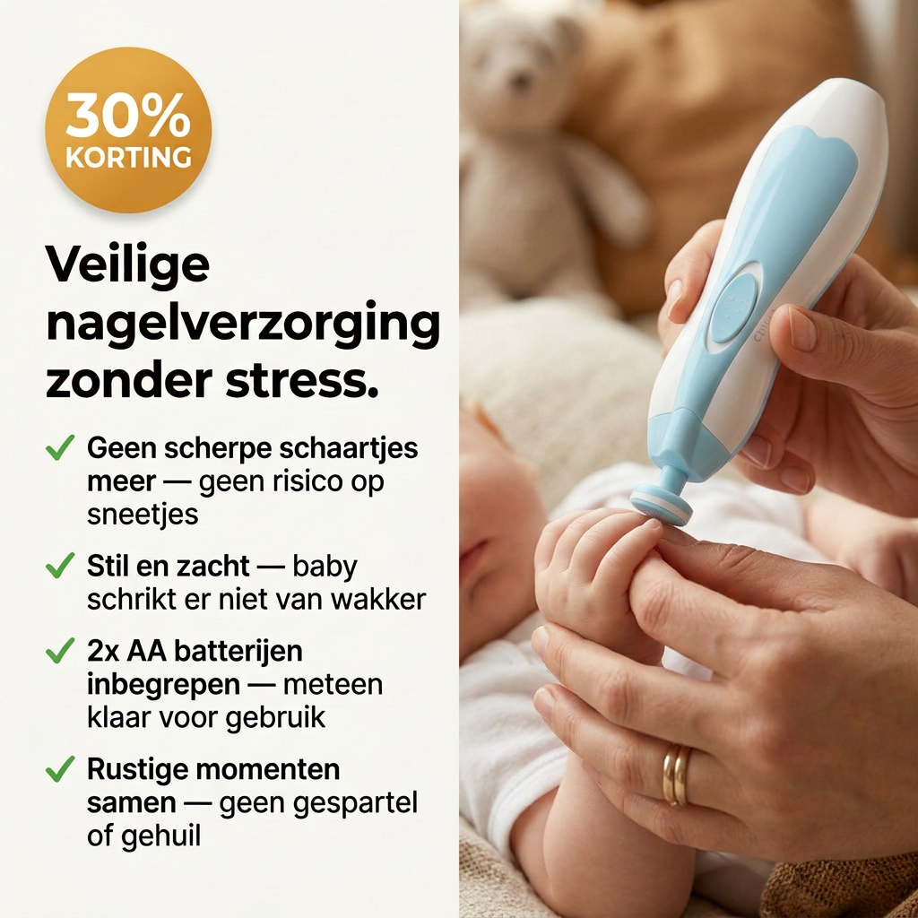 NailCare Pro™ | veilige verzorging voor de kleinste vingertjes